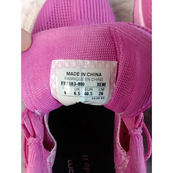 Nike Air Zoom Pegasus 40 Women’s 9 Pink White Running Shoes - Picture 11 of 12